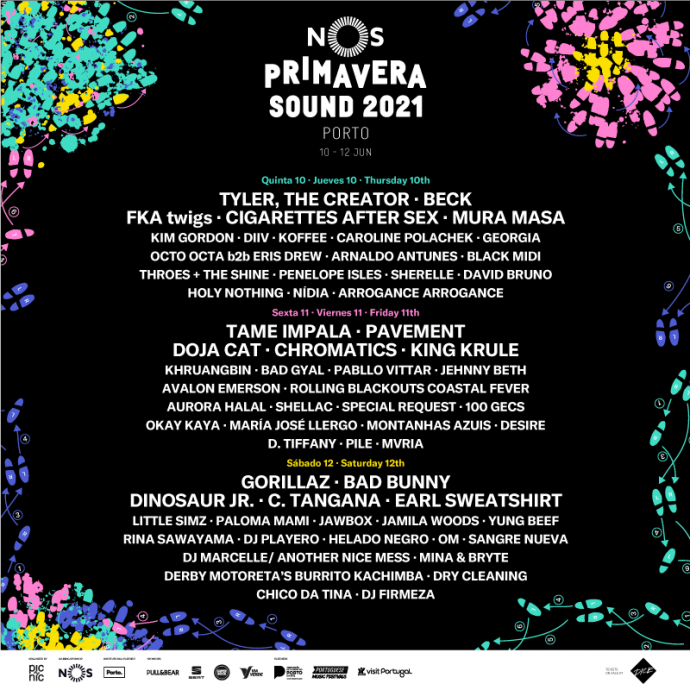 Il Nos Primavera Sound Porto guarda al 2021 con la migliore line-up della sua storia.